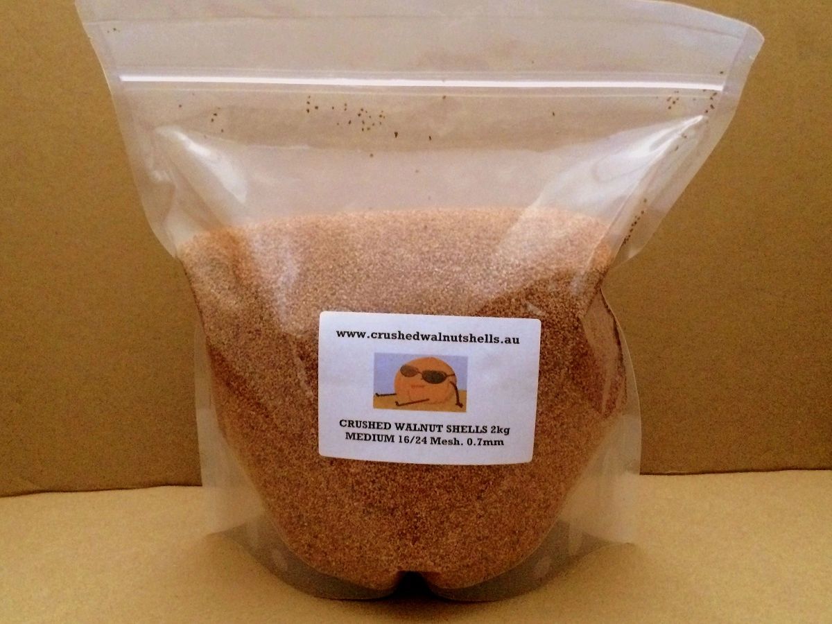 2kg 20 Medium Crushed Walnut Shells